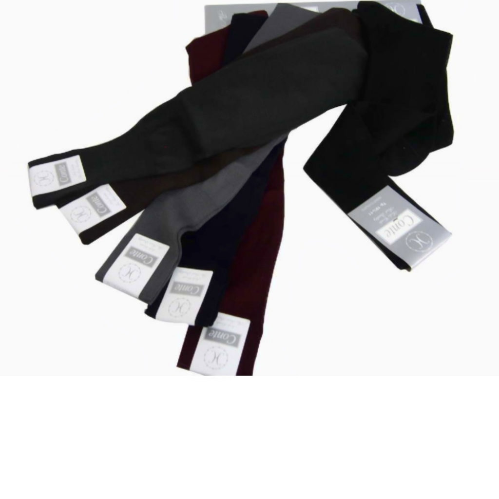 Calza made in Italy in filo di scozia maglia rasa francesi